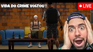 GTA V : VIDA DO CRIME ! ( A VOLTA DO RDGAMEPLAY ) REACT do EP.54
