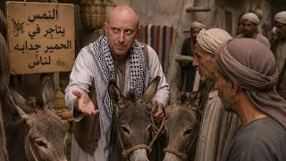 باب الحارة النمس يتاجر في الحمير 🤣لايفوتكم الفيديو 