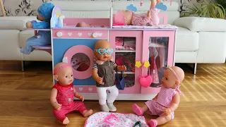 Unboxing , Set Up Baby Doll's 6-in-1 Nursery Station | Playtime with Baby Born & Annabell Dolls!
