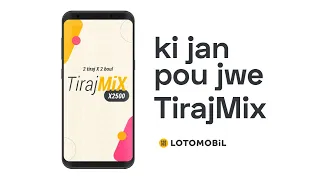 Ki jan pou jwe TirajMix —2 tiraj X 2 boul, sou Lotomobil.
