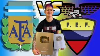 Llegamos a 2M ? Argentina vs Ecuador