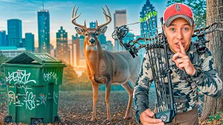 Hunting a GIANT Buck in the Middle of the City!