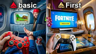 I Tried “Gaming” In EVERY Airplane Seat