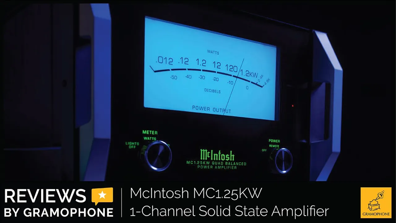 Vido-Test de McIntosh MC1 par Gramophone