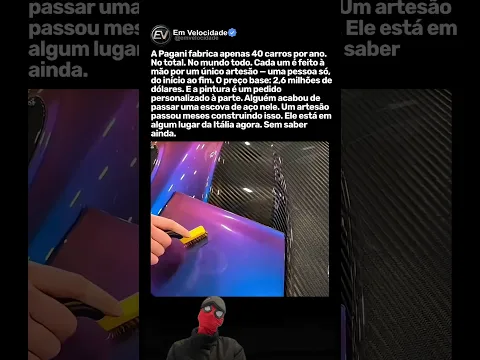 UMA PESSOA. UM PINCEL. $2,6 MILHÕES.