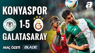 Konyaspor 1-5 Galatasaray | MAÇ ÖZETİ | Ziraat Türkiye Kupası Yarı Final Maçı | 22.04.2025