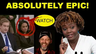 😂 The Lady on Doocy’s left NAILS IT.