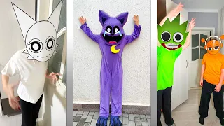MY BEST SPRUNKI & CATNAP STORIES | Epic Plush Collection Part 2 💣💚