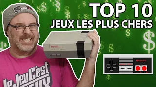TOP 10 des JEUX LES PLUS CHERS de la NES!