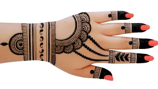 New Easy Full Hand Mehndi Design | Mehandi Ka Design | Mehndi Designs For Hands | Mehndi Design