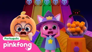 🌈 Aprenda as Cores no Halloween! 🎃 | + Completo | Pinkfong, Bebê Tubarão! Canções para Crianças