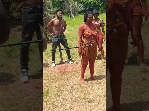 THE CANNIBAL VILLAGE BEHIND THE SCENES #viralvideo