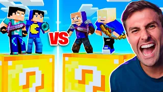 CUBÃO DE LUCKY BLOCK DEPOIS DE 10 ANOS!! ( REZENDE VS CREATIVE SQUAD )