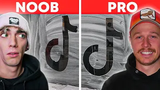 NOOB VS PRO WINDOW ART (english subtitles)