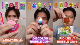 KOMPILASI MUKBANG BERBAGAI MACAM PERMEN KARET UNIK | ASMR BUBBLE GUM | BUBBLE GUM MUKBANG