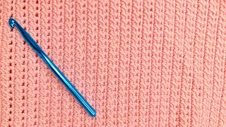 😯Wow con SOLO DOS VUELTAS TEJI este Punto para Mantas, Gorros, Bufandas, Cardigan patrón a crochet