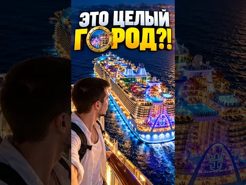365 метров океанской роскоши: Icon of the Seas 🌊✨ #круиз #отдых #shorts