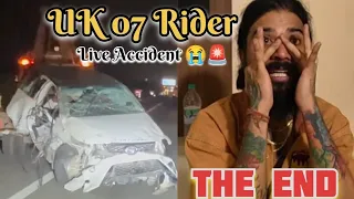 UK 07 Rider Live Accident 😭🚨#uk07rider #babubhaiya #anuragdobhal #trendingvideo 