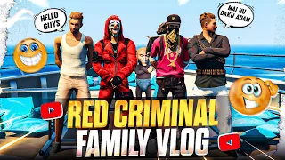 Red Criminal Family Vlog |Daku Gaye Chotu Ke School Mein 😂