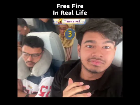 Landing 🛬 Free Fire In Real Life 😂