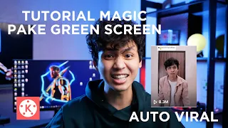 GREEN SCREEN MAGIC TEMBUS 8 JUTA VIEW!!! BISA PAKE KINEMASTER DOANG
