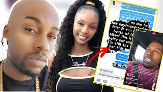 Royalty's NEW BOO runs up in CJ's house + CJ slams Royalty for being a clout chaser