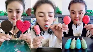Homemade Chocolate Ice Cream Asmr Quickly Eating Mukbang Really Yummy Yummy #faasmr #ice #icecream