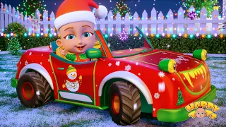 🚗Navidad del coche monstruo🎄 | Ruedas del Monster Car | Bebés felices