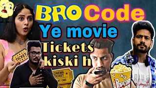 bro code - movie tickets