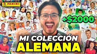 Mi Colección de Alemania PANINI Vale MÁS de $2000 🤯 (1982–2022)