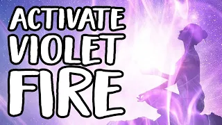 Violet Flame Meditation - Instant Energy Shift! ✨💜🔥