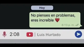 Te quiero ♡ puedes escuchar este audio sin llorar?