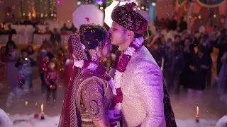 Finally Aaj Hamari Shadi Hai🧿♥️ #vlog #weeding #marriage #couple #love #viral #meghachaube