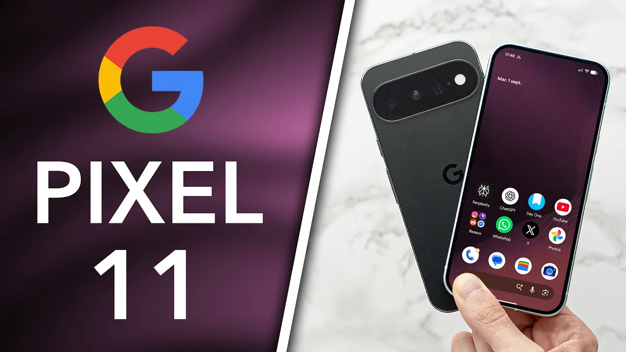 Vid�o-Test de Google Pixel 11 par Steven