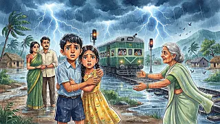 90s में नानी के गाँव का सफर ♥️ तेज बारिश, ट्रेन और गांव की जिंदगी | Emotional hindi story 