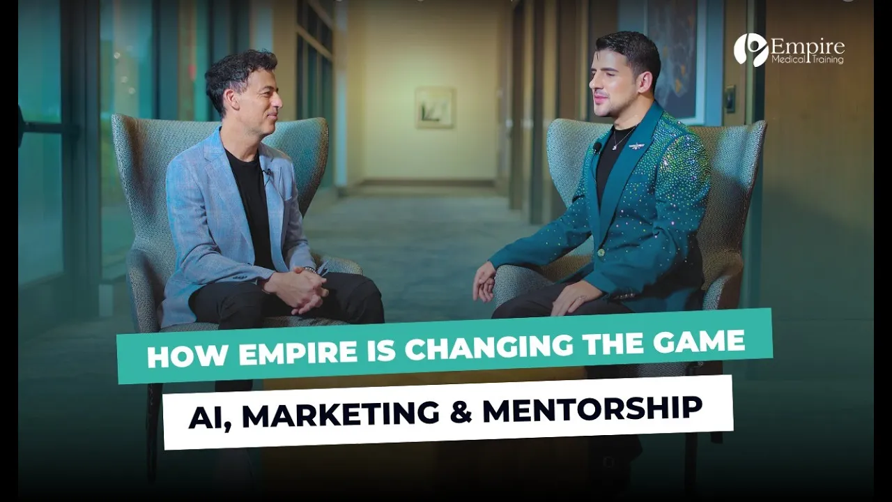 Inside the Future of Medical Aesthetics Training: Marketing, AI, and Empire’s Vision video