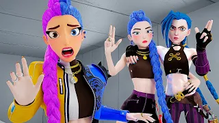 Rumi KPop Demon Hunters - Jinx Transformation!( Arcane Fan Animation)