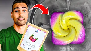 I Added Food Coloring to My Smoothies and This Is What Happened