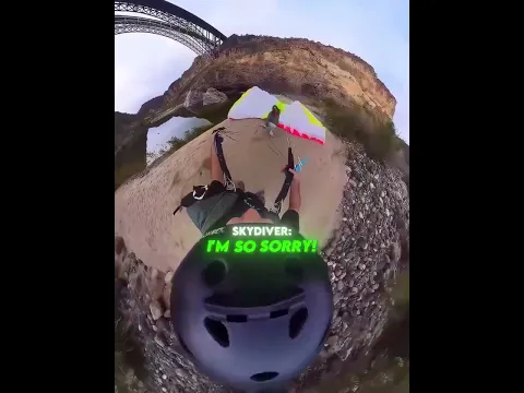 SkyDiver bumped Into Future Wife😭