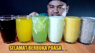 GOKIL!!!AFIUDIN BUKA PUASA MINUM 6 GELAS ES 🙏