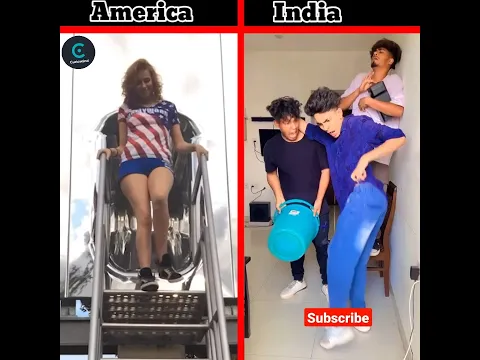 America vs India गजब के कारनामे #shorts