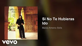 Marco Antonio Solís - Si No Te Hubieras Ido (Audio)