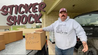 Taking and Picking up a Whole Steer from the Butcher