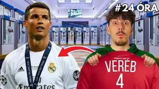 24 órán át úgy éltem, mint Ronaldo… Majdnem belehaltam!