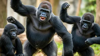 Funny Gorilla Dance - Do Gorillas Dance?