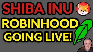 SHIBA INU - ROBINHOOD GOING LIVE AT 8:00AM EST ON NOVEMBER 1ST!? SHIBA IN COIN HOLDERS!