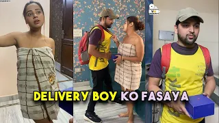Delivery Boy Ke Saath Hua Dhokha