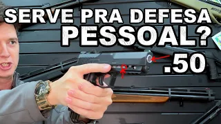 PISTOLA CO2 .50 pra Defesa Pessoal 😱