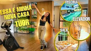 TOUR COMPLETO DO MEU APARTAMENTO + Meu sofá chegou!!