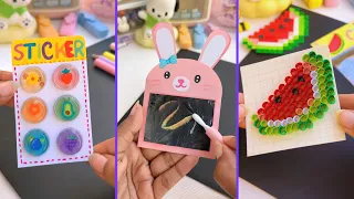 8 Easy craft ideas / miniature craft / how to make / DIY school project / Helena's Craft